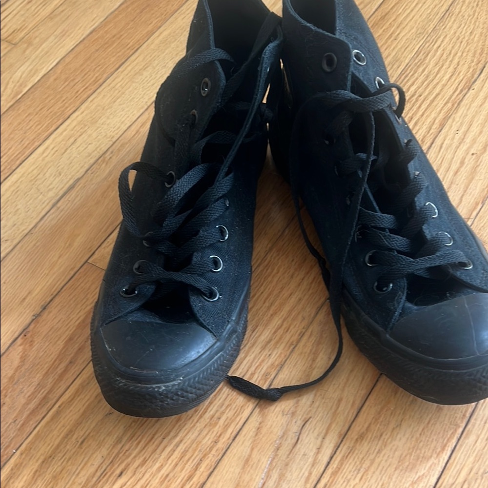 Converse Black High-Top Sneakers
